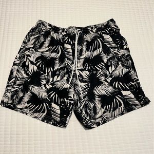 Old Navy Swim Trunks, Black, XL